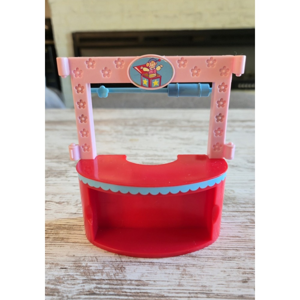 2002 Polly Pocket Designer Shopping Mall Replacement Toy Store Parts Stand Lea